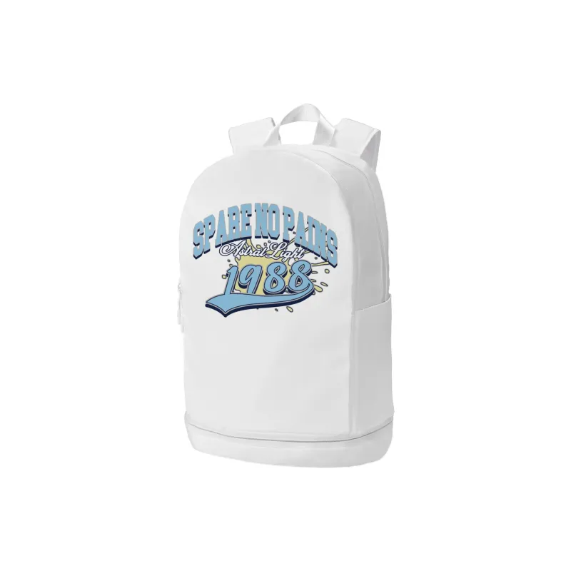 GLORY&CO Polyester Student Backpack Regular Unisex White-26
