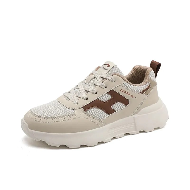 K bird Breathable Height Increasing Wear Resistant Low Top Casual Shoes Men's-2