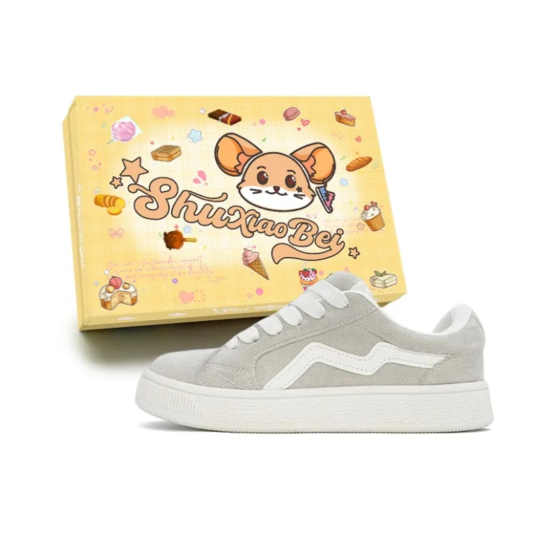 SHUXIAOBEI Coverage Anti Slip And Wear Resistant Low Top Skateboard Shoes Unisex-4