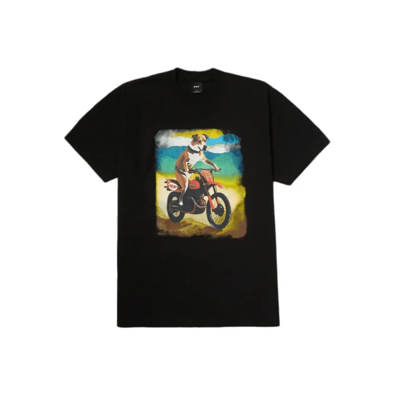 HUF T-Shirts Unisex Black-0