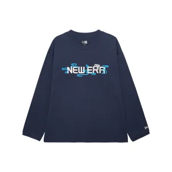 New Era Snake Year Spring Festival Limited Series FW24 T Shirt Unisex Navy Blue