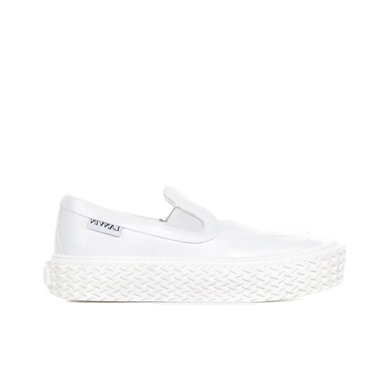 Lanvin Stylish Skateboarding Shoes Women's White-1