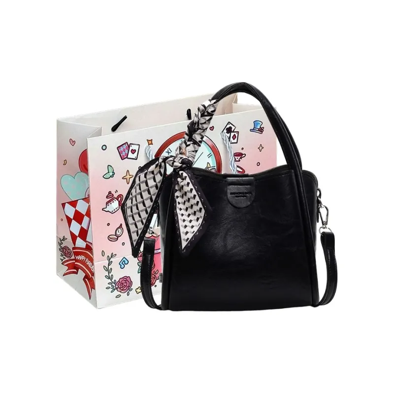 MOM'S HELPER PU Crossbody One Shoulder Handbags Women's Ecru/Black/Khaki-5