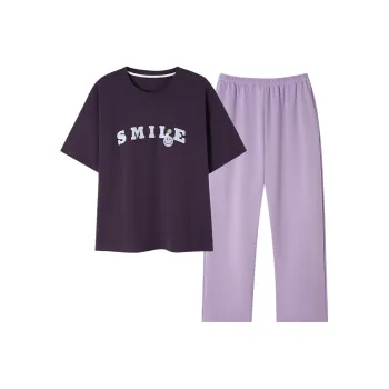 MIIOW Cool One Summer Series Pajama Set Women's Dark Purple