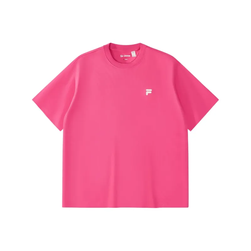 FILA FUSION FOB T Shirt Unisex Cherry Blossom Red-1