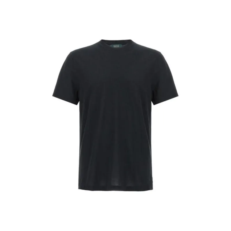 Zanone Crewneck Short Sleeved T Shirt-0