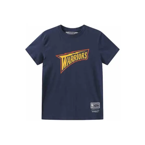 Mitchell & Ness T Shirt Unisex Dark Blue
