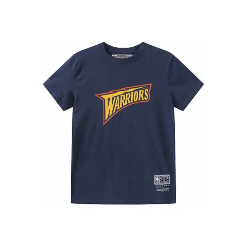 Mitchell & Ness T Shirt Unisex Dark Blue-0