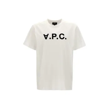 A.P.C Logo Printed Crew Neck T-Shirt
