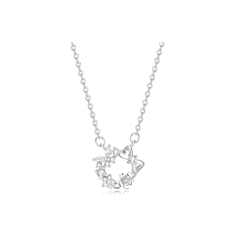 Love Hengxin 999 Fine Silver Necklaces Women's-0
