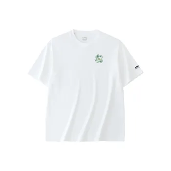 Anta Life Collection T Shirt Unisex Snowflake White