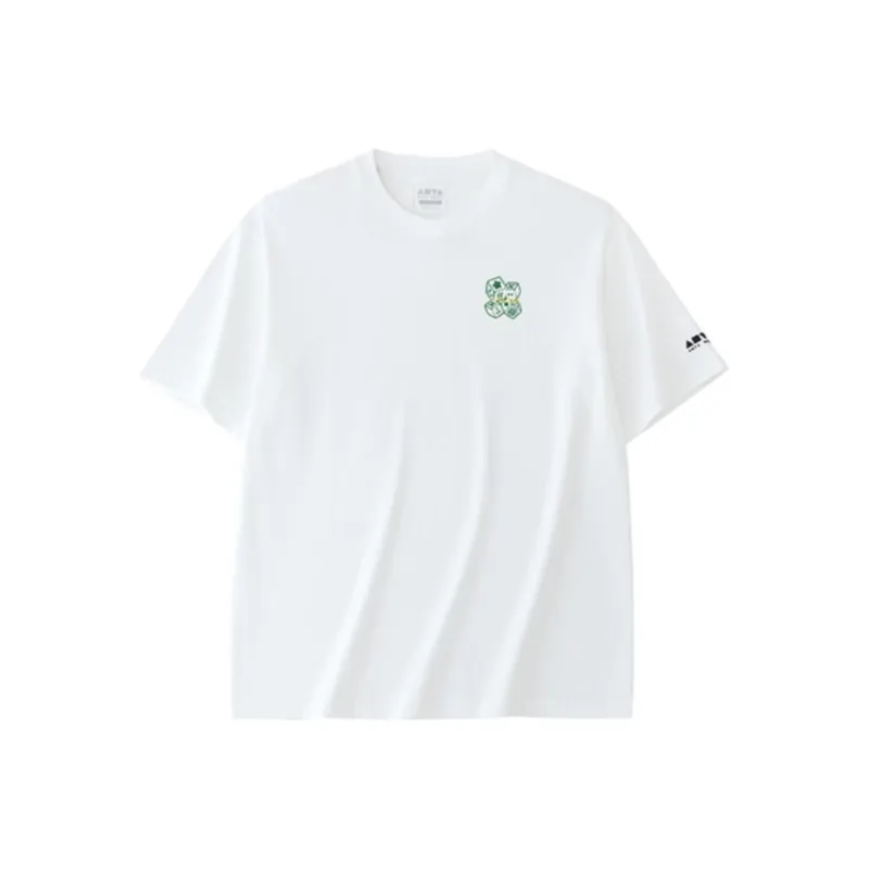 Anta Life Collection T Shirt Unisex Snowflake White-0