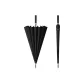 [Obsidian Black]16 Strands Reinforced Straight Rod, Long Handle with Vinyl Grip