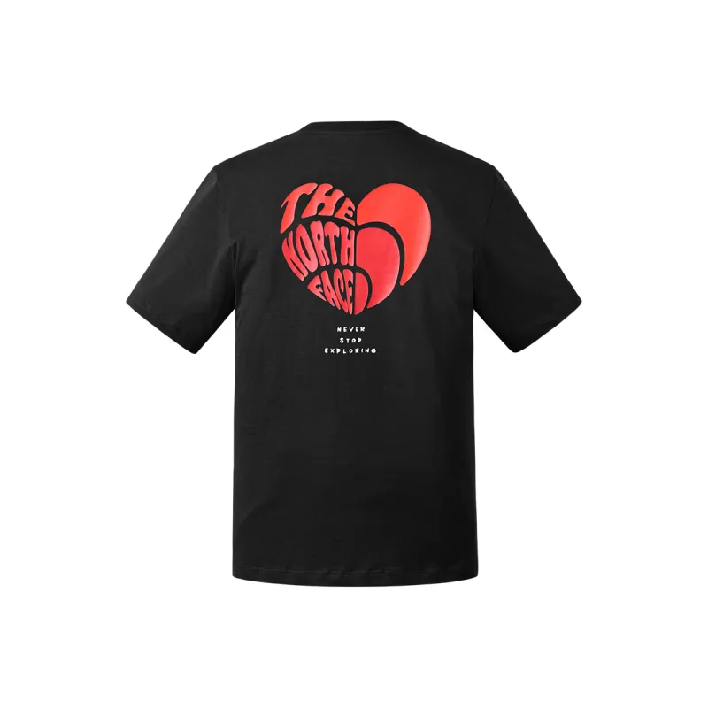 THE NORTH FACE Heart T-Shirt Unisex Cosmic Black-0