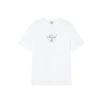 Cabbeen T Shirts Men Ecru 12