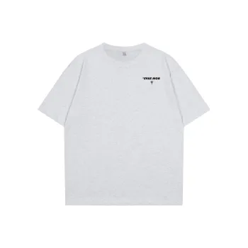 *EVAE+MOB T-Shirt Unisex White Heather Gray