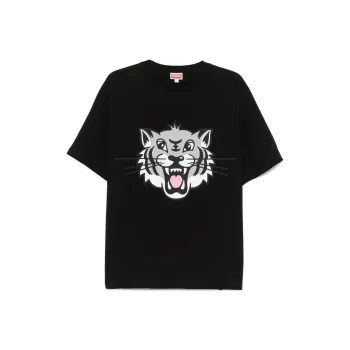 KENZO Happy Tiger Crewneck T Shirt