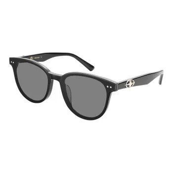 MUJOSH Plate Frame Round Frame Star Logo Fashion Sun Protection UV Protection Unisex