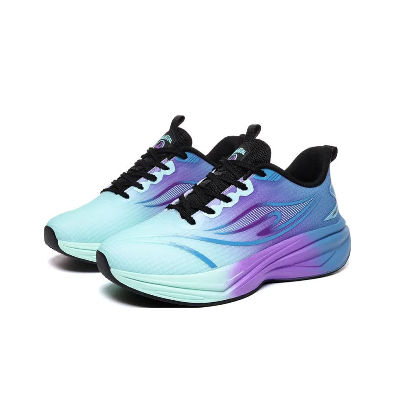 PALATIAL Running Shoes Men Low Top Sea Salt Blue/Radiant Purple/Black Turquoise-9