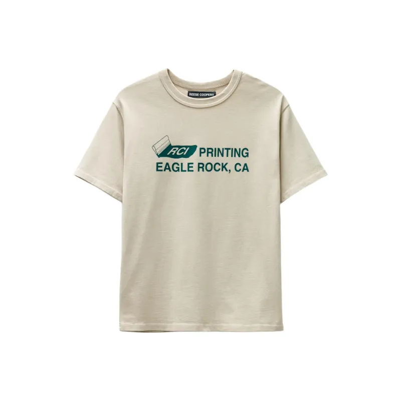 Reese Cooper T Shirt Men's Beige-0