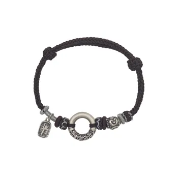 Nine Music 999 Fine Silver Hand Rope Unisex
