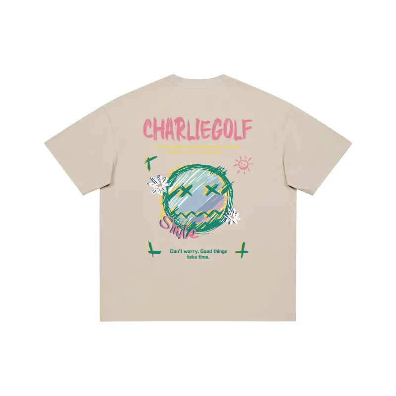 CHARLIE GOLF T Shirt Unisex Black-4