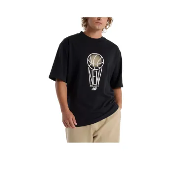 New Balance Hoops Graphic FW24 T Shirt Men's Black