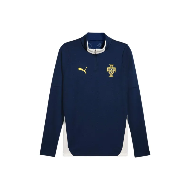 PUMA Top Para Entrenar Con Cierre de Un Cuarto Para Hombre De Portugal-0