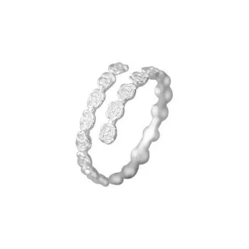 YUOFFICIAL S 990 Silver Rings Women's