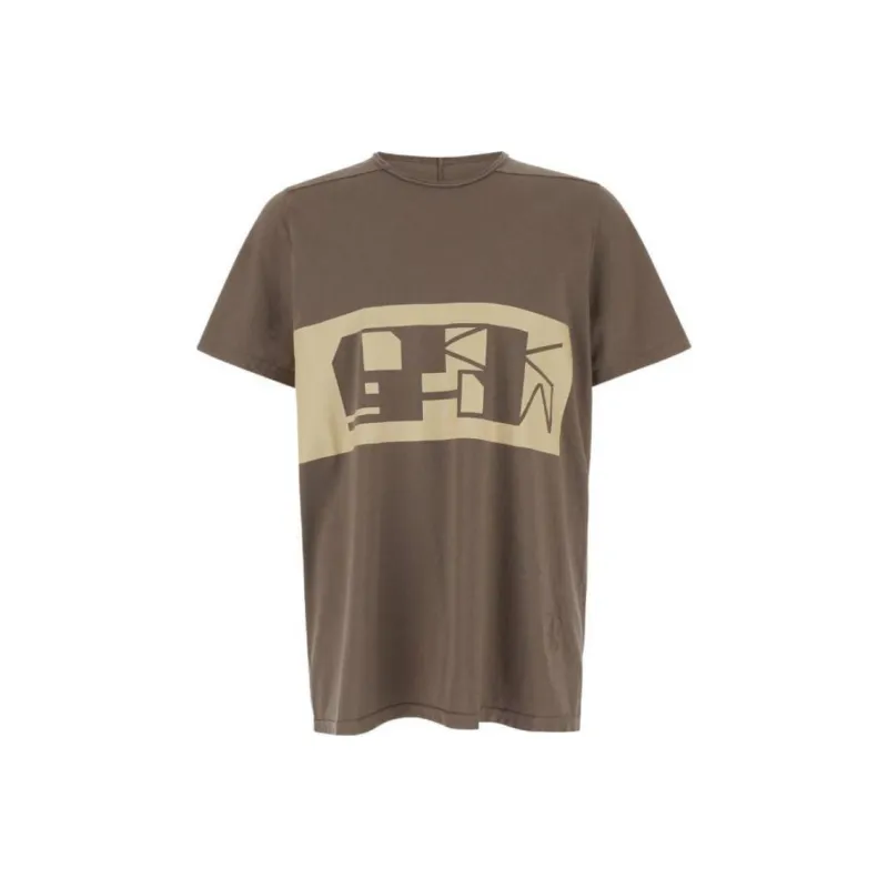 Rick Owens DRKSHDW Level Strap Detailed T Shirt-0