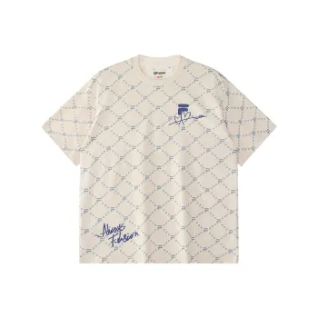FILA FUSION FOB T Shirt Unisex Wheat Cream