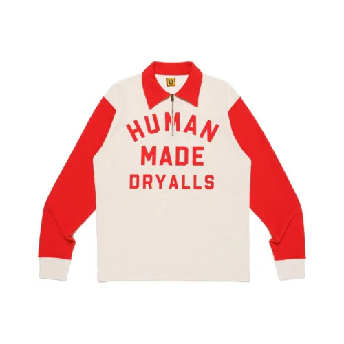HUMAN MADE Zip-Up Long-Sleeve T-Shirt