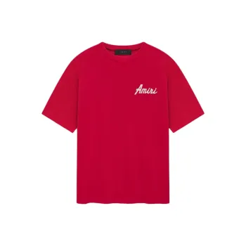 AMIRI Logo Printed Crewneck T Shirt
