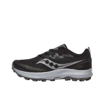 Saucony PEREGRINE 14 Low Top Running Shoes Men's Black