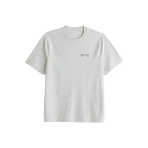 Abercrombie＆Fitch T Shirt Men's Light Heather Gray