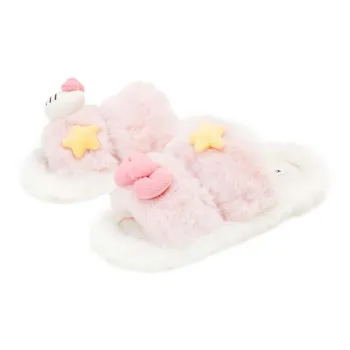 GUKOO x Hello Kitty Sanrio Series Slippers Milk White