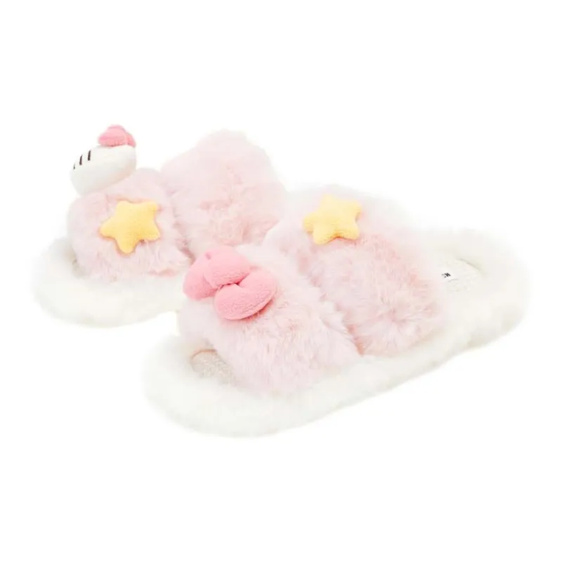 GUKOO x Hello Kitty Sanrio Series Slippers Milk White-0