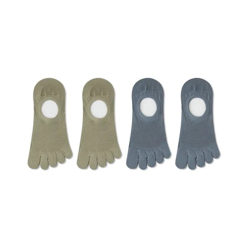 JIAZINI No Show Socks Men's 4 Pack-27