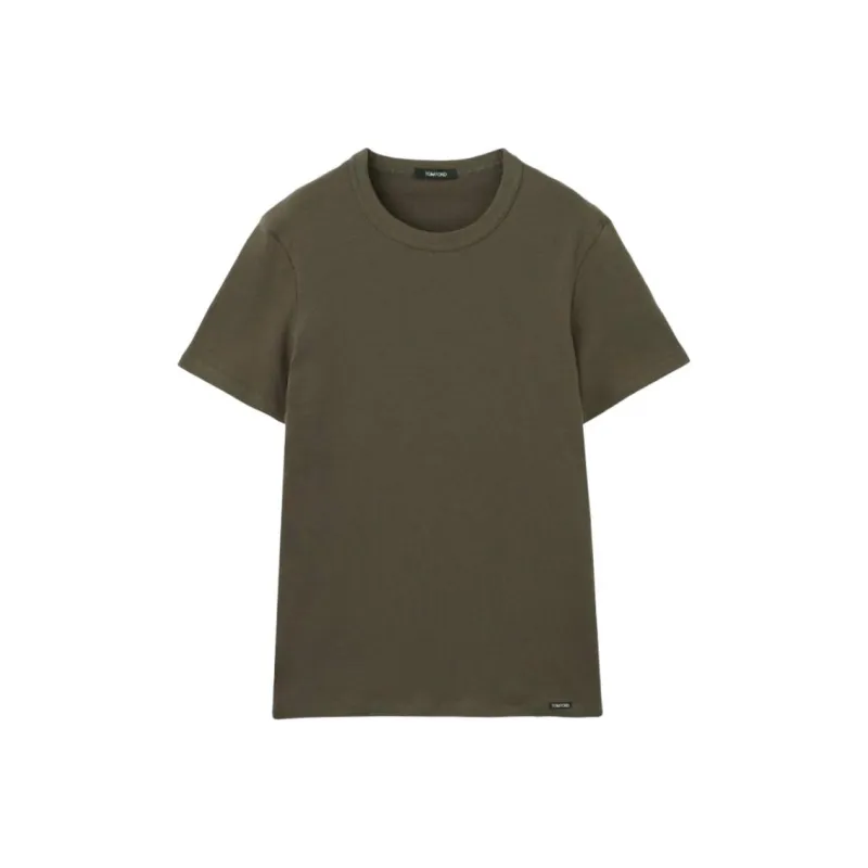 TOM FORD T Shirt Men's Army Green-0