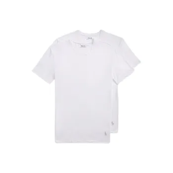 Polo Ralph Lauren Perfect Flex Crew Undershirt 2-Pack T-Shirt Men's 2 Pack White