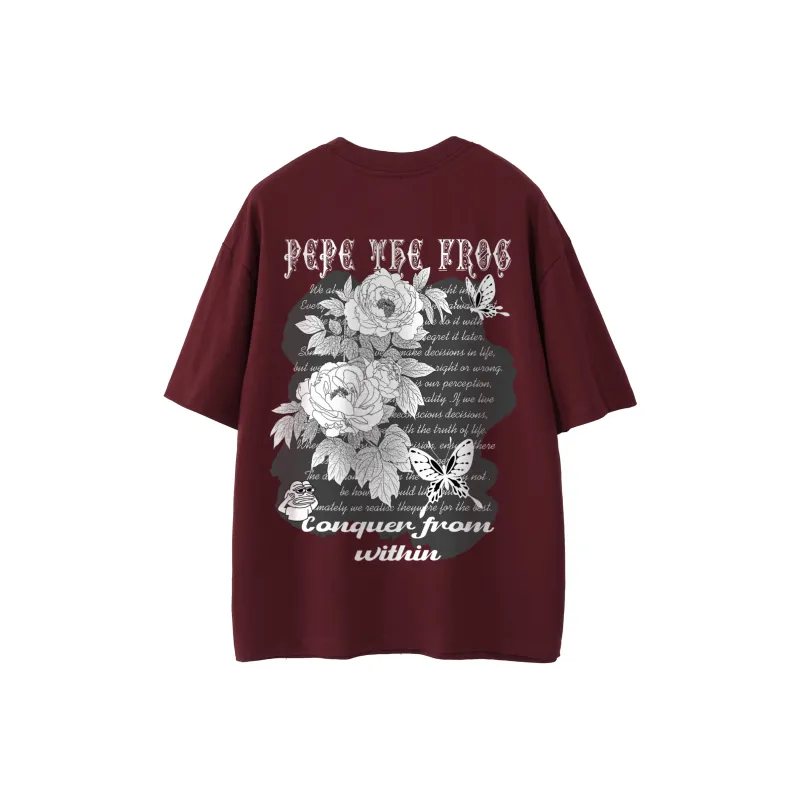 Pepe The Frog Short Sleeved T Shirts Unisex-16