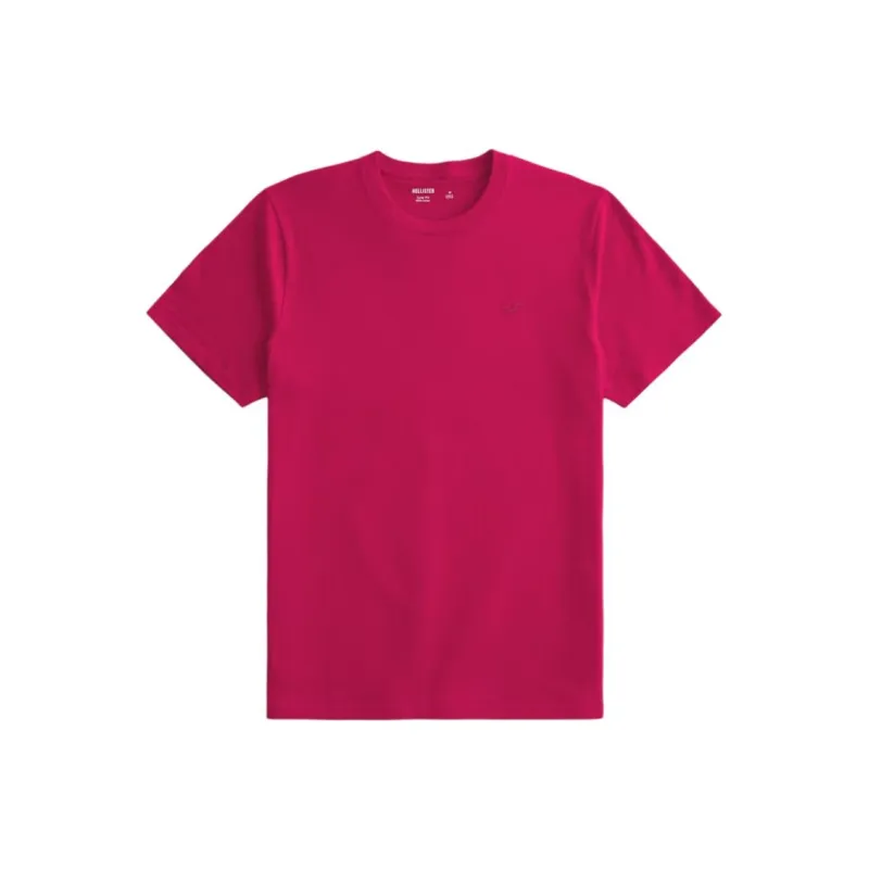 Hollister T-Shirts Men Red-0