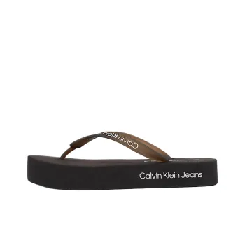 CKJ CALVIN KLEIN JEANS Flip Flops Women's Brown