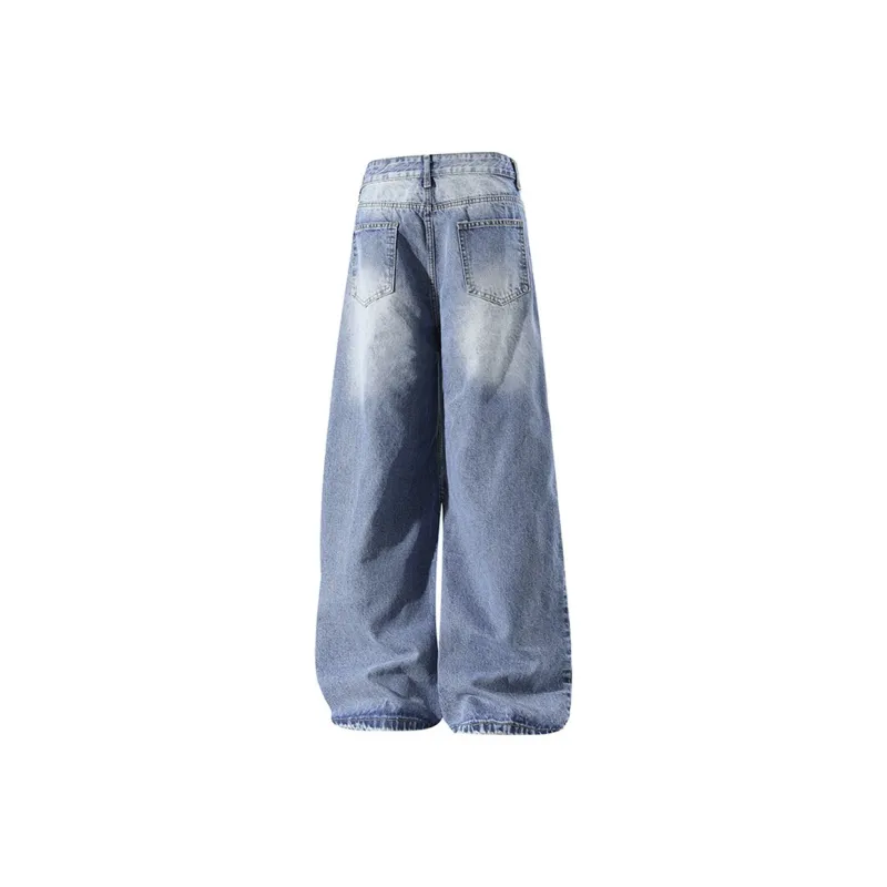 RASHOMONG Jeans Unisex Blue-1