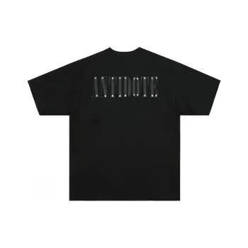 Antidote Worldwide T Shirt Unisex Black
