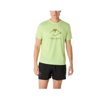 Asics FUJITRAIL T Shirt Men's Green
