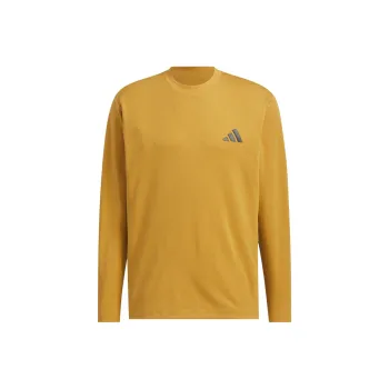 Adidas M TH LS T Shirt Men's Wheat Brown