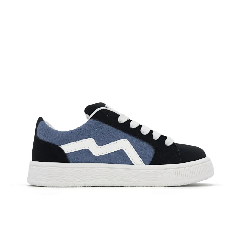FULLXUAN Trendy Classic Vintage Preppy Style Low-Top Skateboard Shoes Unisex Box Included-17