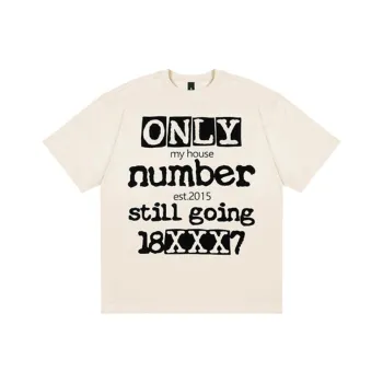 1807 T-Shirts Unisex Ecru
