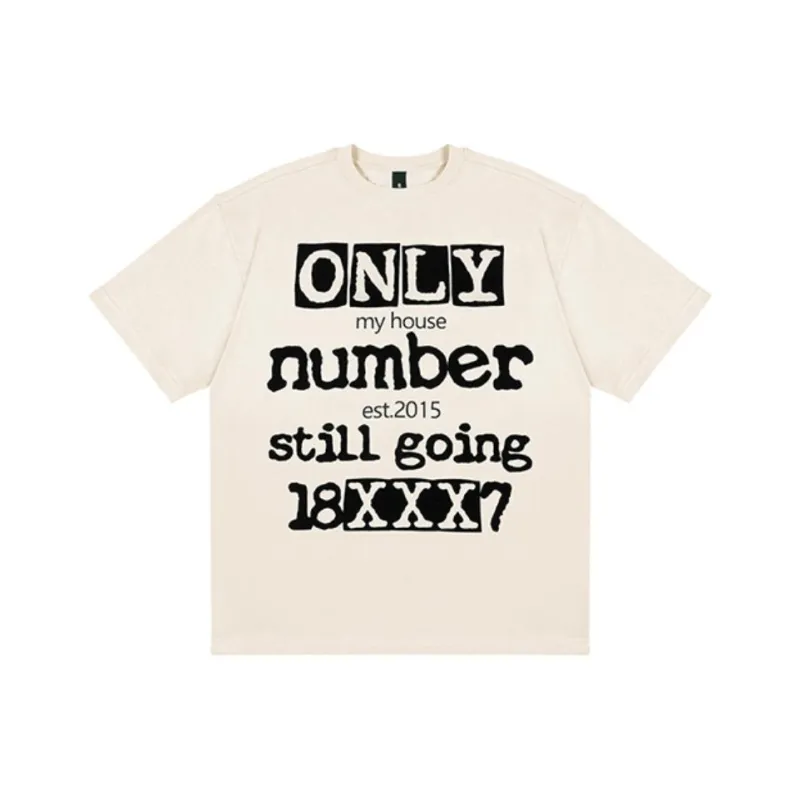 1807 T-Shirts Unisex Ecru-0
